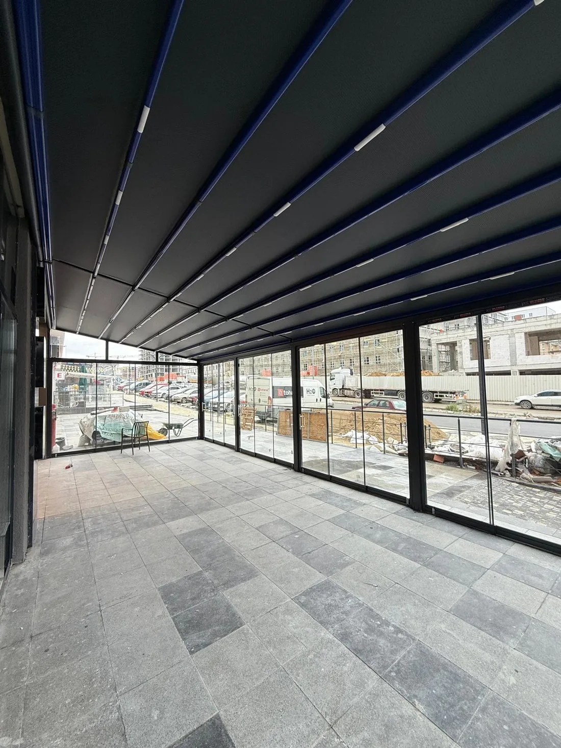 Ortaş pergola tente proje 2